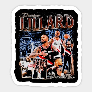 Damian Lillard Dame Time Sticker